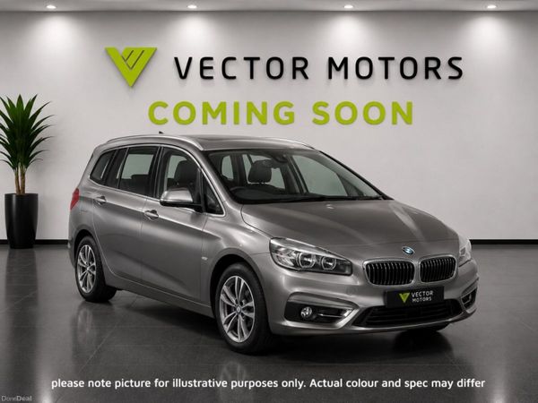 BMW 2-Series MPV, Petrol, 2018, Silver