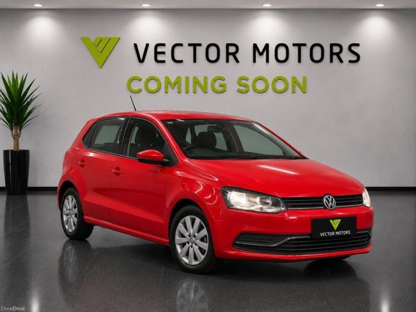 Volkswagen Polo Hatchback, Petrol, 2016, Red