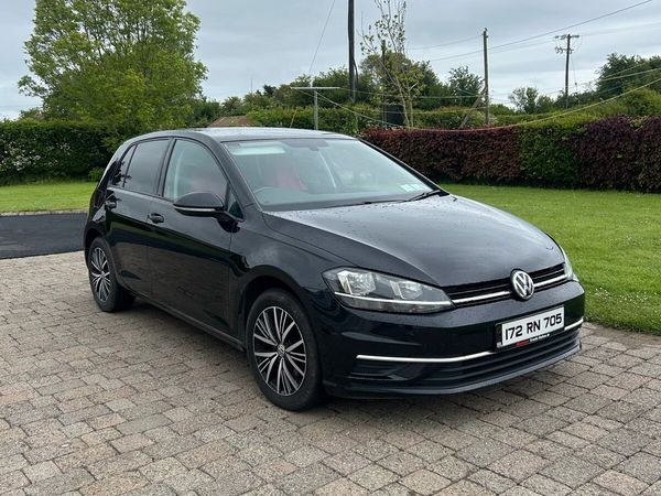 Volkswagen Golf Hatchback, Diesel, 2017, Black