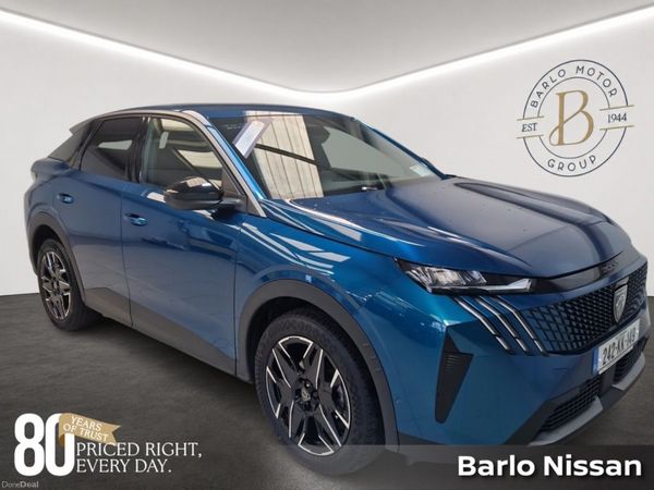Peugeot 3008 MPV, Petrol Hybrid, 2024, Blue
