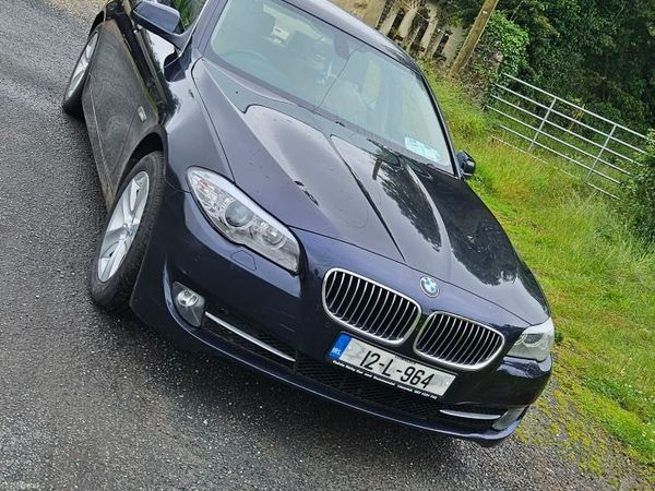 BMW 5-Series Saloon, Diesel, 2012, Blue