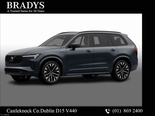 Volvo XC90 SUV, Petrol Plug-in Hybrid, 2026, Blue