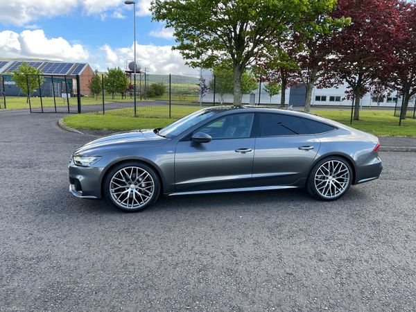 Audi A7 Hatchback, Diesel Hybrid, 2018, Grey
