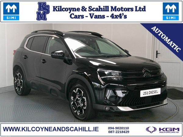 Citroen C5 Aircross SUV, Diesel, 2025, Black