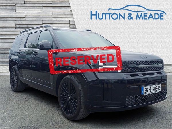 Hyundai Santa Fe SUV, Petrol Plug-in Hybrid, 2025, Black
