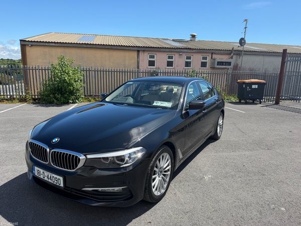 BMW 5-Series Saloon, Diesel, 2018, Black