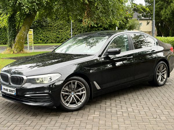 BMW 5-Series Saloon, Diesel, 2017, Black