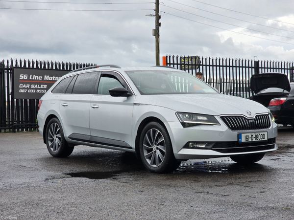 Skoda Superb Estate, Diesel, 2016, Silver