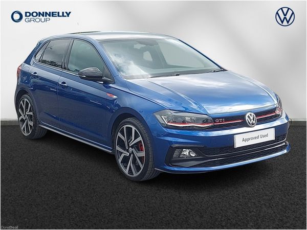 Volkswagen Polo Hatchback, Petrol, 2020, Blue