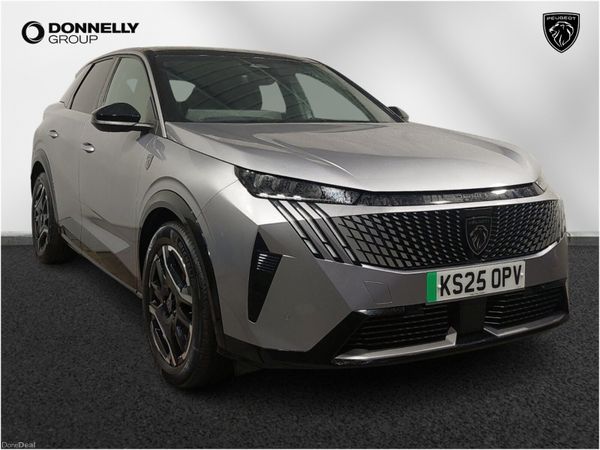 Peugeot 3008 Estate, Electric, 2025, Grey