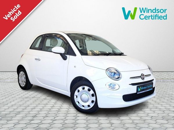 Fiat 500 Hatchback, Petrol, 2020, White
