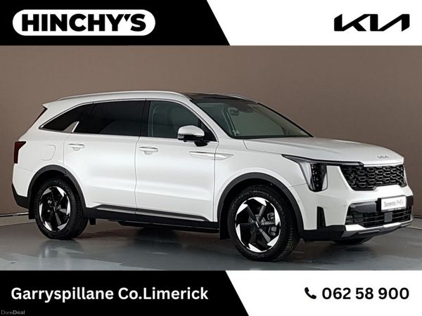 Kia Sorento SUV, Petrol Hybrid, 2026, White