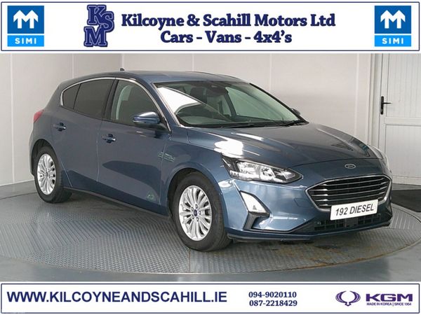 Ford Focus Hatchback, Diesel, 2019, Blue