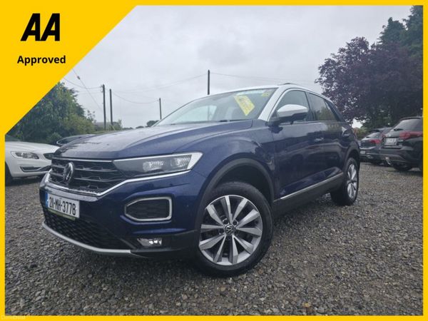 Volkswagen T-Roc SUV, Diesel, 2021, Blue