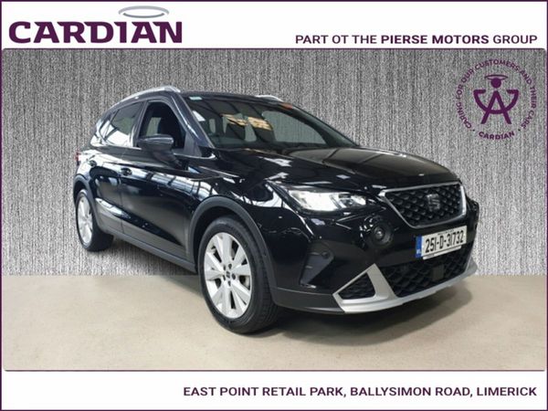 SEAT Arona SUV, Petrol, 2025, Black