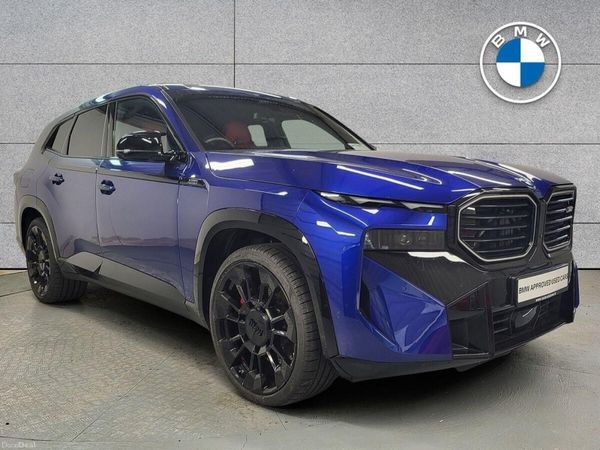 BMW XM SUV, Petrol Plug-in Hybrid, 2025, Blue