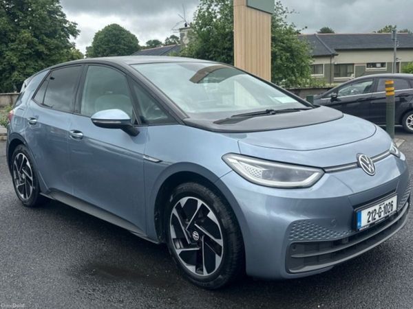 Volkswagen ID.3 Hatchback, Electric, 2021, Blue