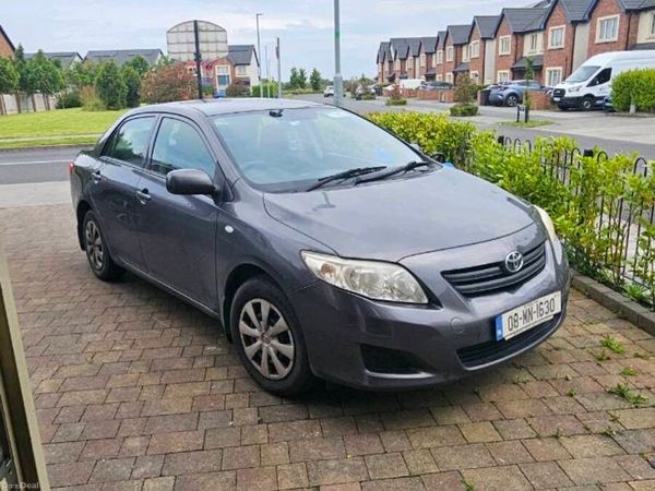 Toyota Corolla Saloon, Petrol, 2008, Grey
