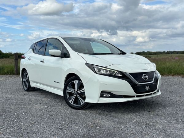 Nissan Leaf Hatchback, Electric, 2019, White