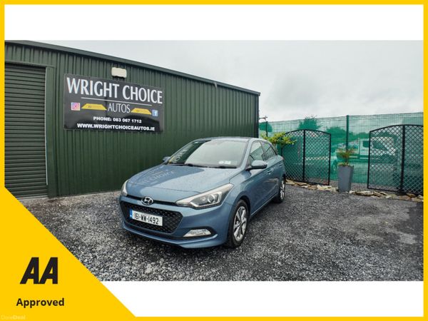 Hyundai i20 Hatchback, Petrol, 2016, Blue