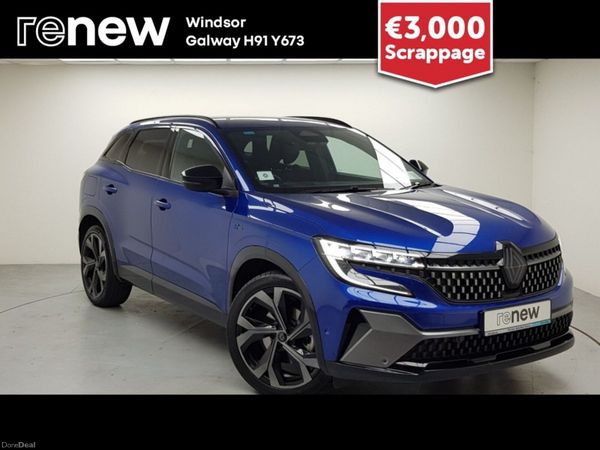 Renault Austral SUV, Petrol Hybrid, 2024, Blue