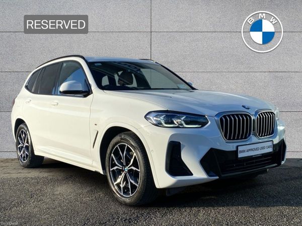 BMW X3 SUV, Diesel Hybrid, 2023, White