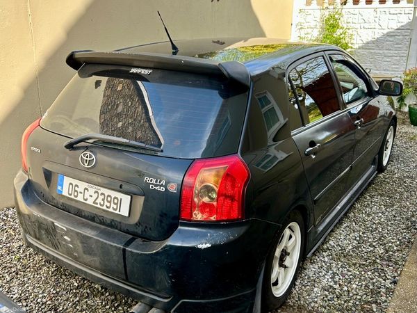 Toyota Corolla Hatchback, Diesel, 2006, Black