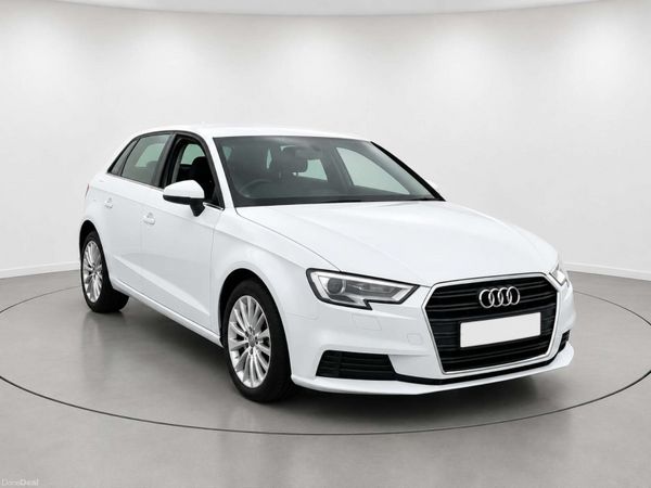 Audi A3 Hatchback, Diesel, 2017, White