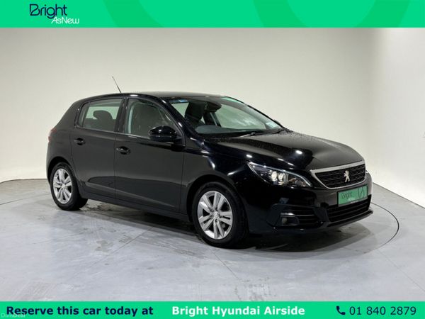 Peugeot 308 Hatchback, Petrol, 2020, Black