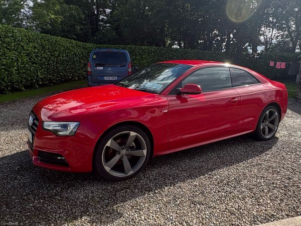 Audi A5 Coupe, Diesel, 2014, Red