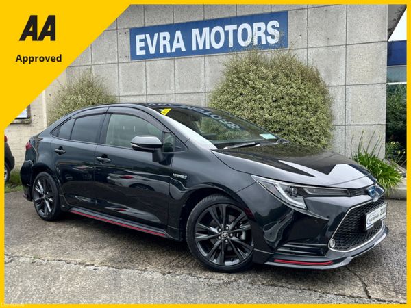 Toyota Corolla Saloon, Petrol Hybrid, 2020, Black