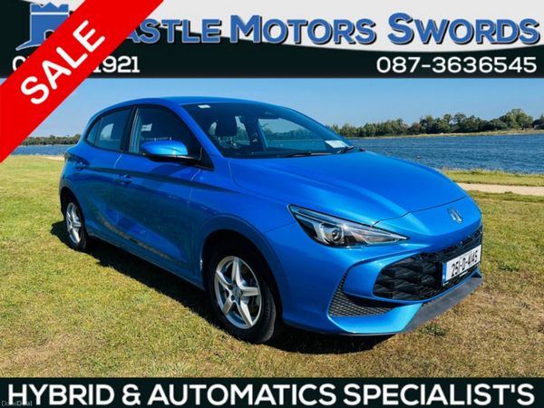 MG MG3 Hatchback, Petrol Hybrid, 2025, Blue