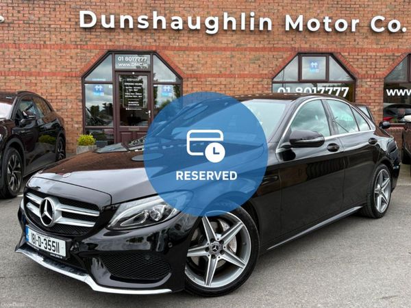 Mercedes-Benz C-Class Saloon, Diesel, 2018, Black