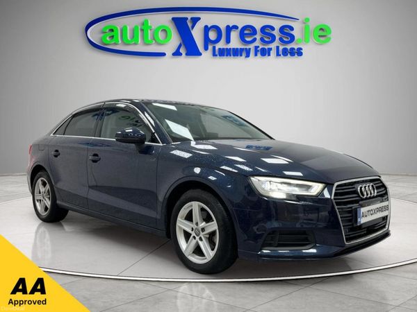 Audi A3 Saloon, Petrol, 2017, Blue