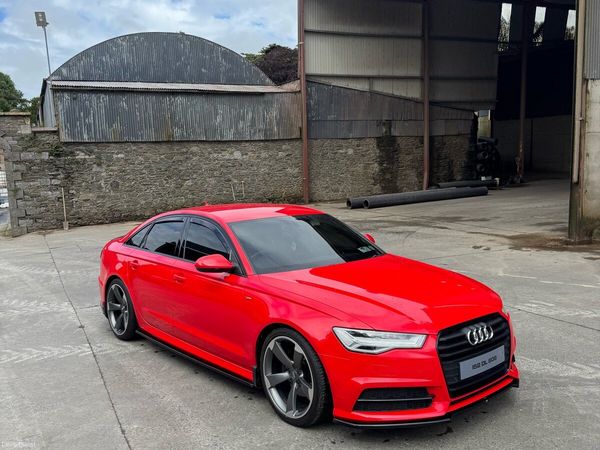 Audi A6 Saloon, Diesel, 2015, Red