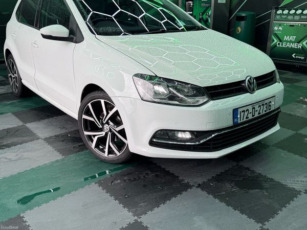 Volkswagen Polo Hatchback, Diesel, 2017, White