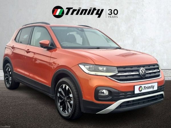 Volkswagen T-Cross SUV, Petrol, 2020, Orange