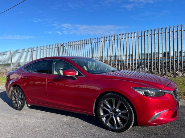 Mazda Mazda6 Saloon, Diesel, 2018, Red