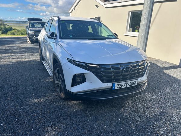 Hyundai Tucson SUV, Petrol Hybrid, 2022, White