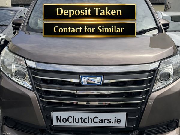Toyota Noah Van, Petrol Hybrid, 2015, Brown