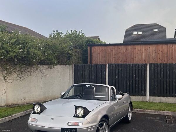 Mazda MX-5 Convertible, Petrol, 1994, Silver