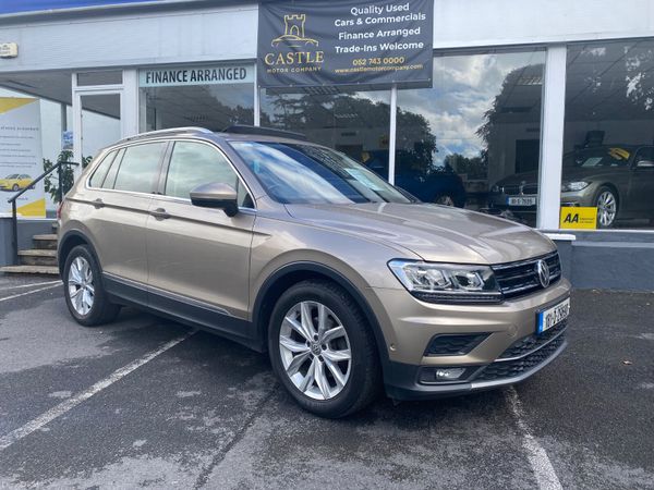 Volkswagen Tiguan SUV, Diesel, 2018, Yellow