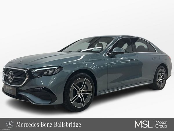 Mercedes-Benz E-Class Saloon, Petrol Plug-in Hybrid, 2026, Silver