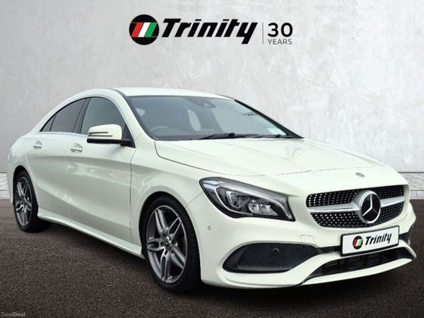 Mercedes-Benz CLA Saloon, Petrol, 2018, White