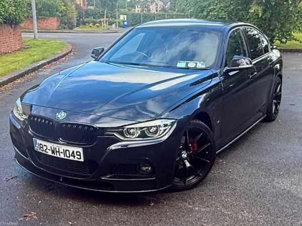 BMW 3-Series Saloon, Petrol Plug-in Hybrid, 2018, Black