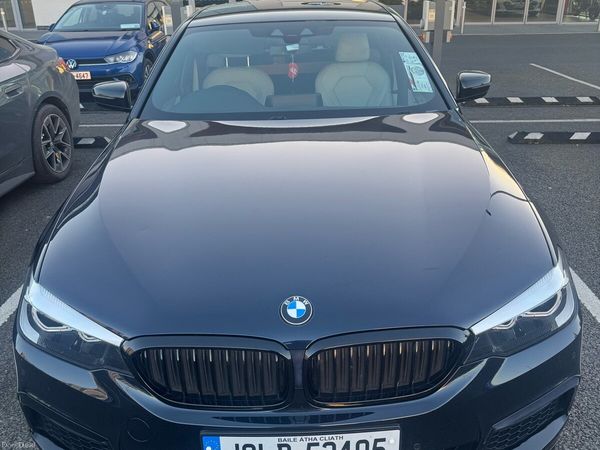 BMW 5-Series Saloon, Diesel, 2019, Black