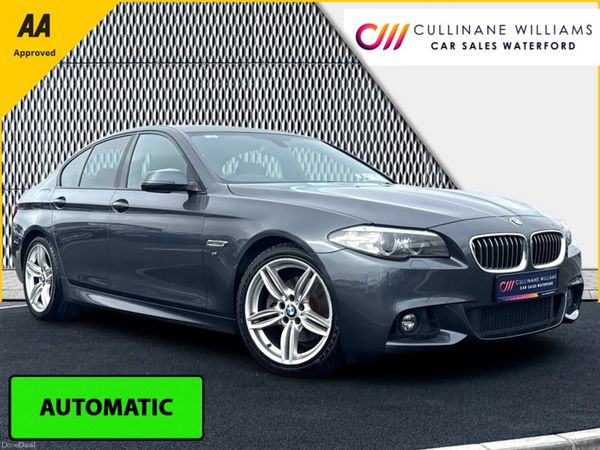 BMW 5-Series Saloon, Diesel, 2016, Grey