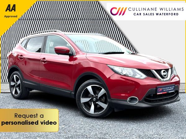 Nissan Qashqai SUV, Diesel, 2017, Red