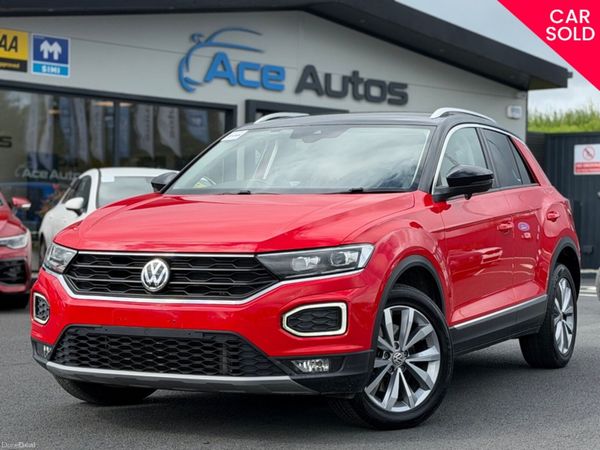 Volkswagen T-Roc SUV, Diesel, 2021, Red