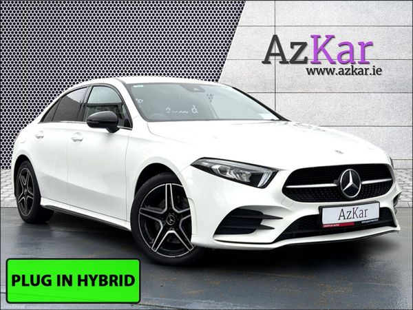 Mercedes-Benz A-Class Saloon, Petrol Plug-in Hybrid, 2022, White
